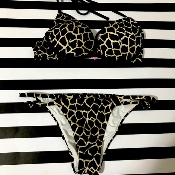 Victoria’s Secret Giraffe Print Bikini 👙 - Picture 1 of 3